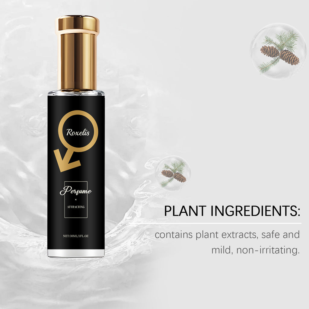 Roxelis Cedar Men's Perfume - Natural Fresh Scent, Long-Lasting, Portable for Dates & Daily Use
